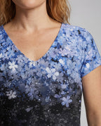 Women's Evening Dress Long Sequins Tulle - Close-Up Detail