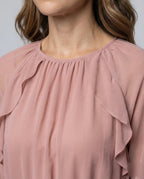 Boho Casual Dress Women Mini Dress - Close-Up Detail