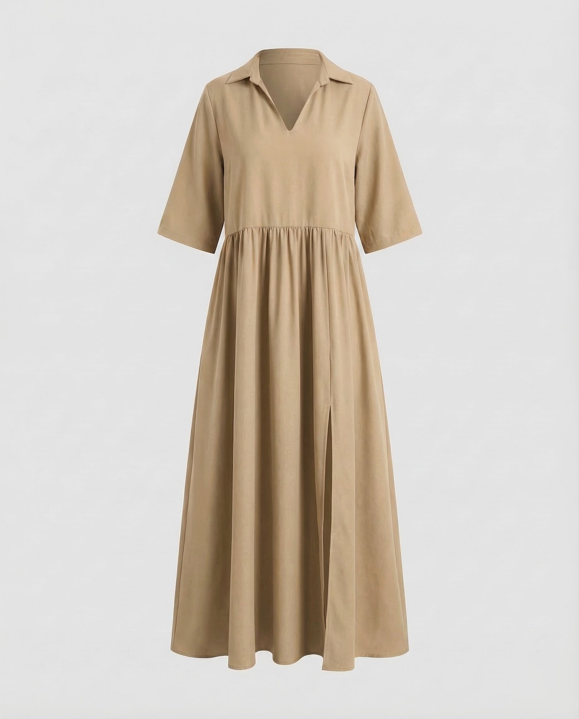 Maxi Dress Women's Shirt Dress