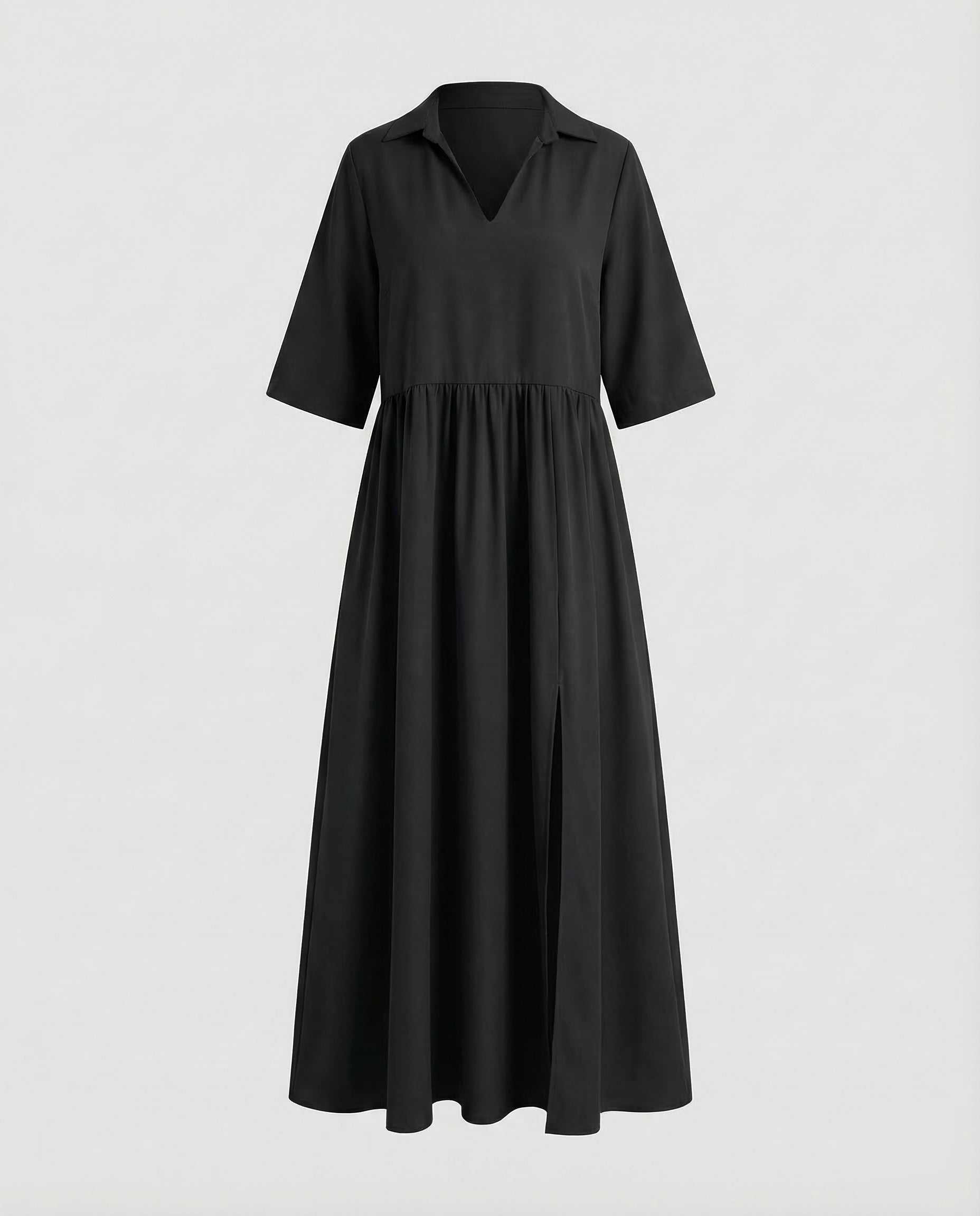 Maxi Dress Women's Shirt Dress