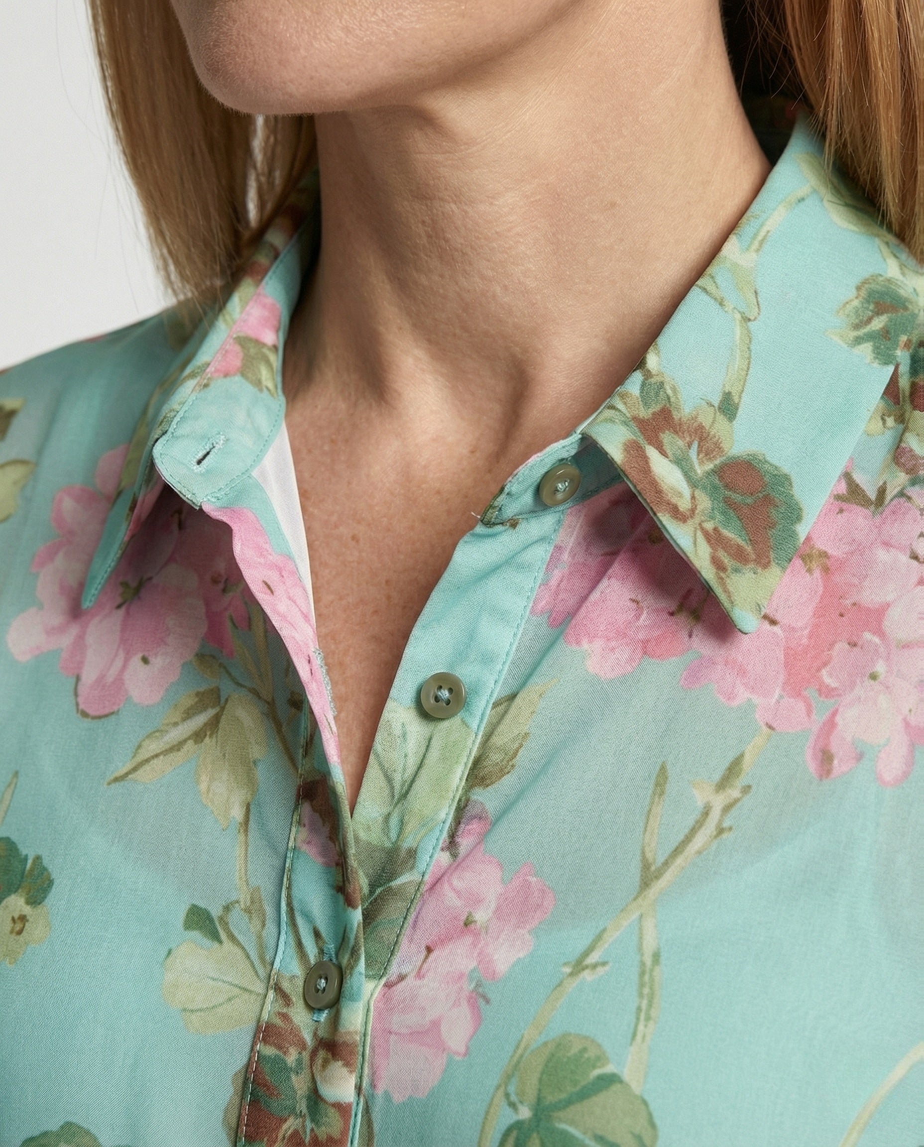 Flower Dress Maxi Dress Women Chiffon - Close-Up Detail