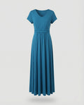 Women's Viscose Jersey Maxi Dress with Empire Waist