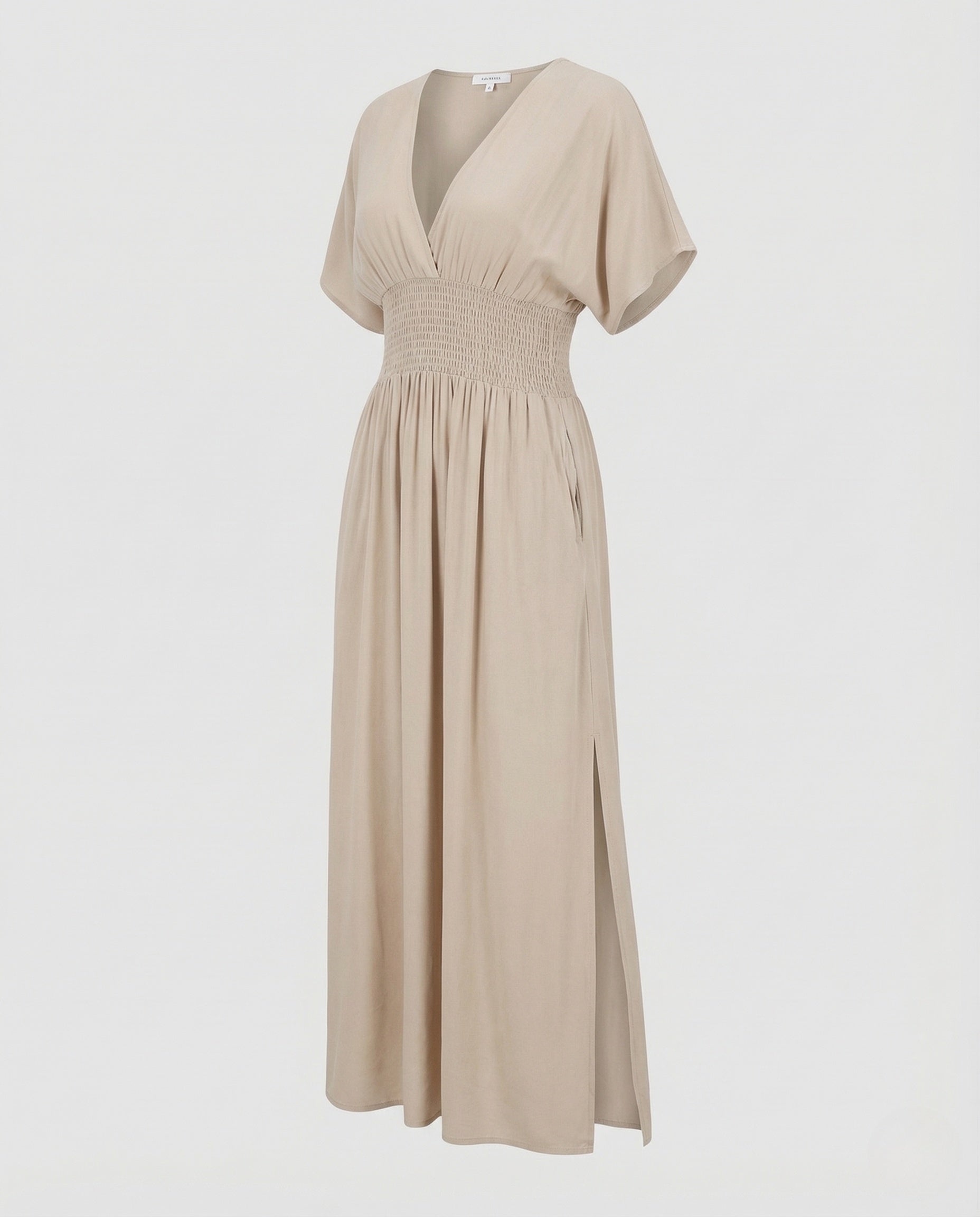 Women's Maxi Dress with Smocked Waist