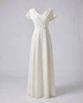 Women's Evening Dress with Cape Sleeves