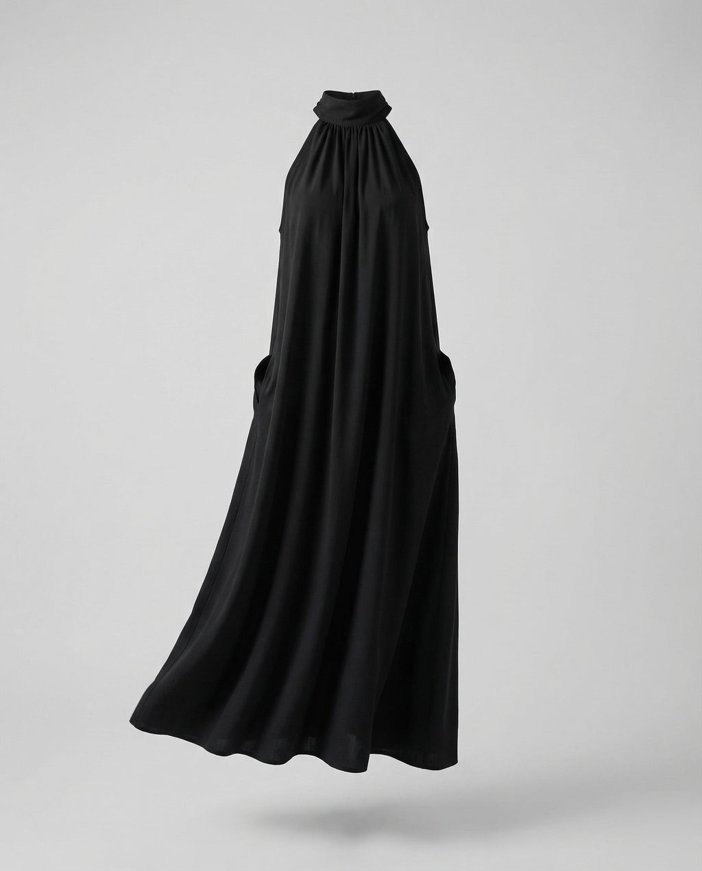Women's Halter Maxi Dress in A-Line