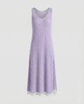 Women's Crocheted Maxi Dress in A-Line
