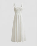 Women's Long A-Line Dress with Slit
