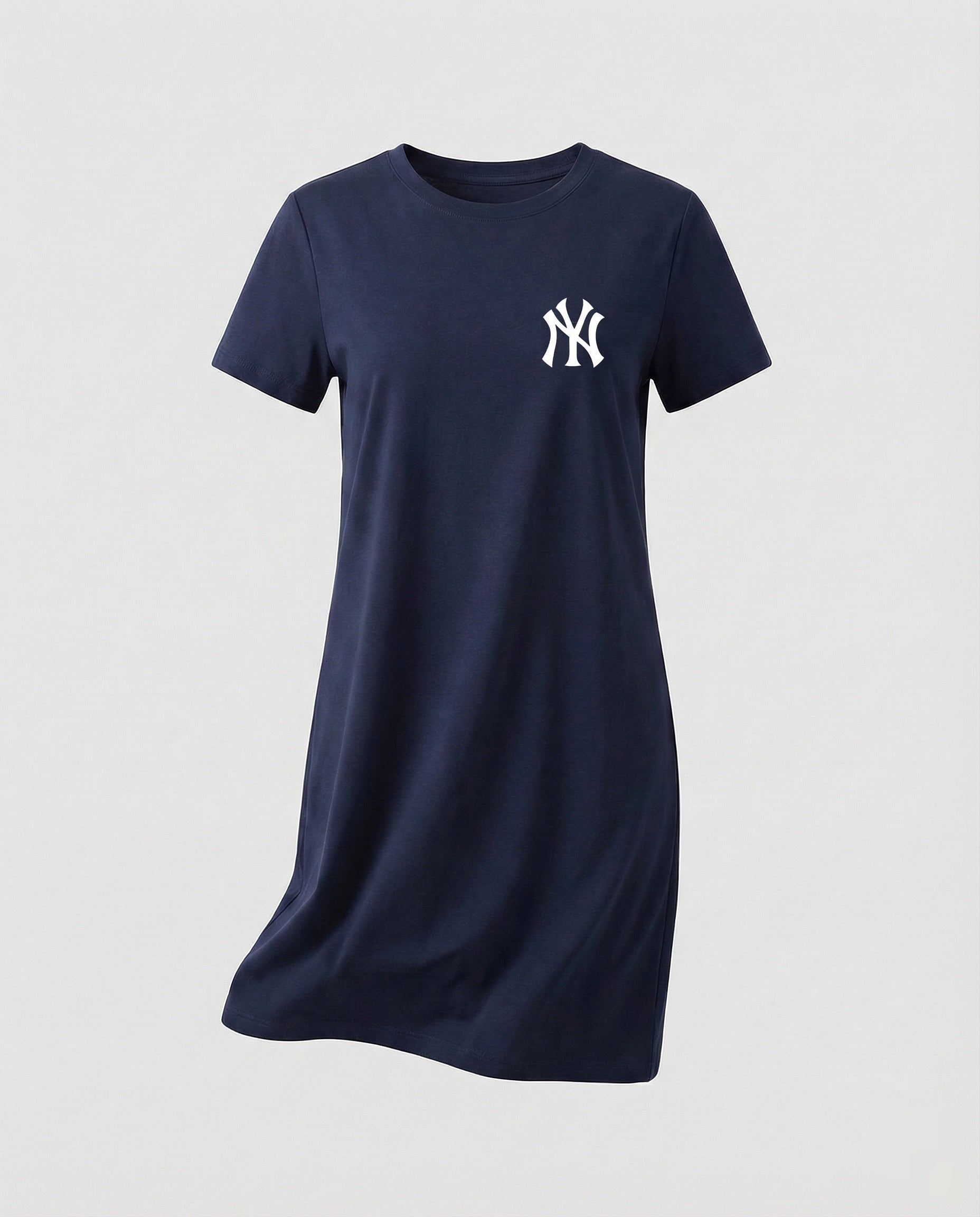 Women's Short Sleeve Jersey Dress in A-Line