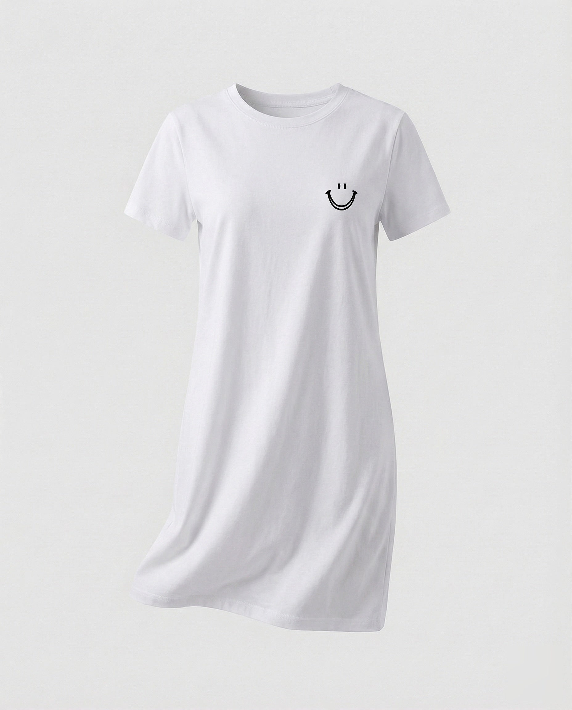 Women's Short Sleeve Jersey Dress in A-Line