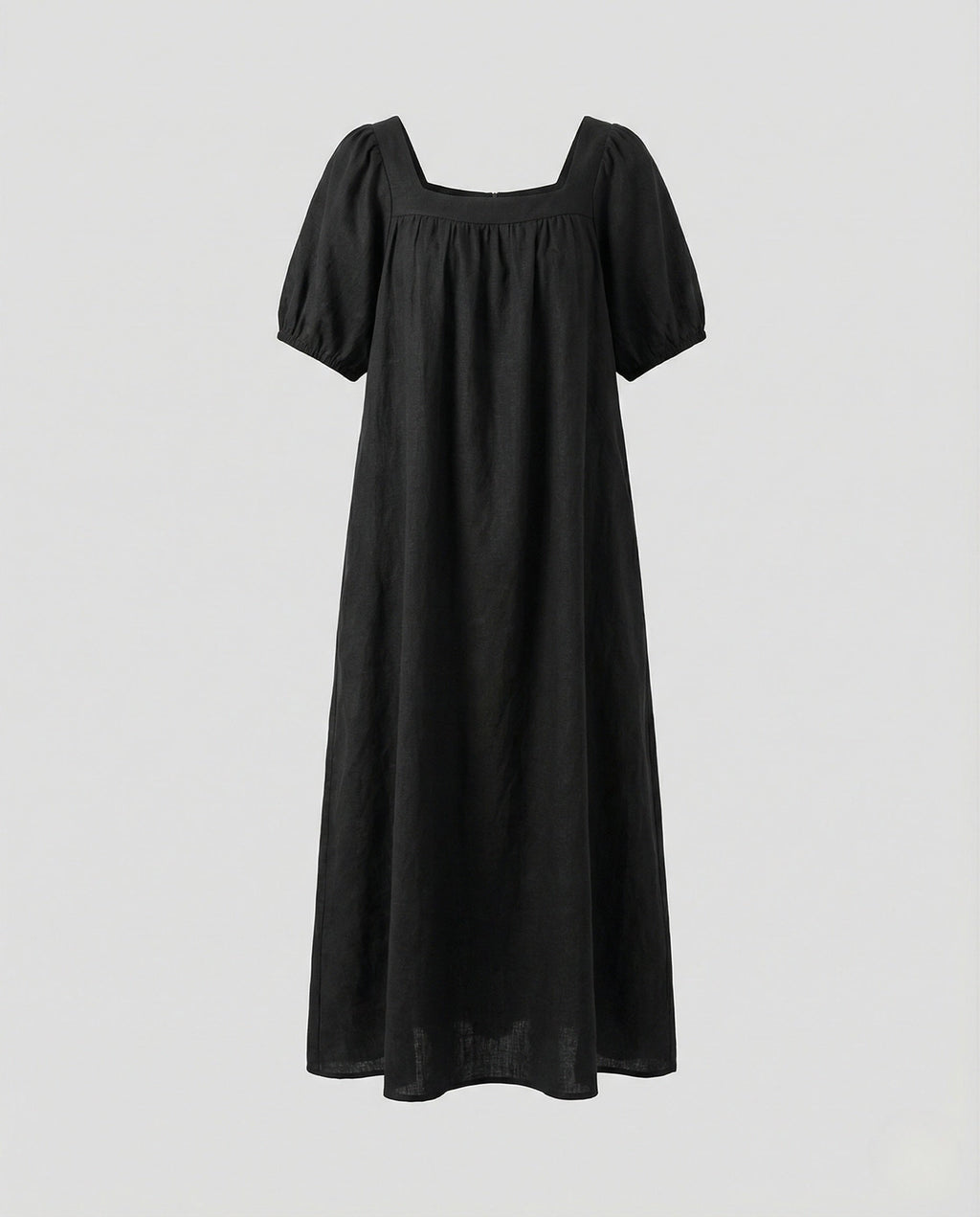 Women's Maxi Dress with Square Neckline