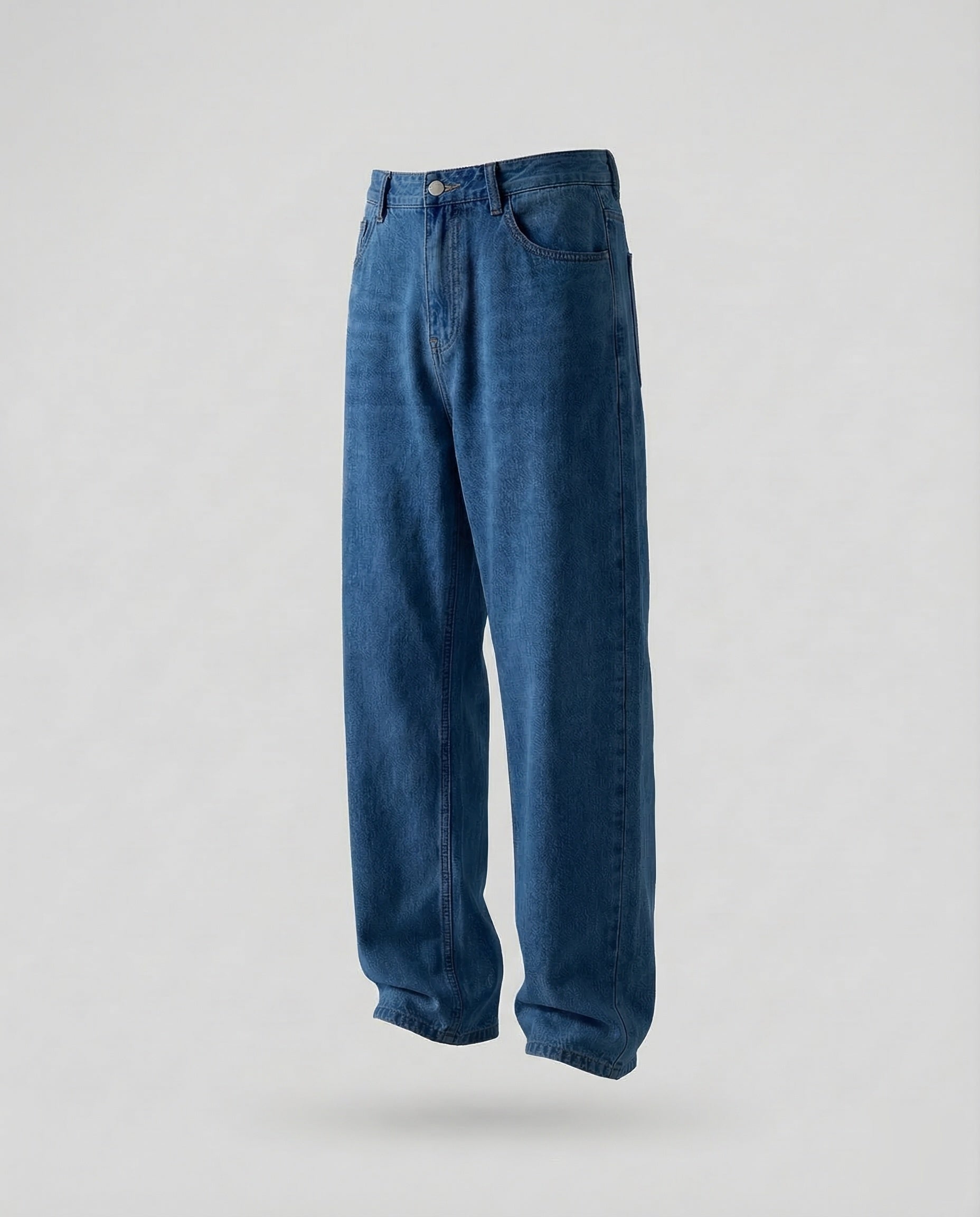 Unisex Denim Balloon Pants
