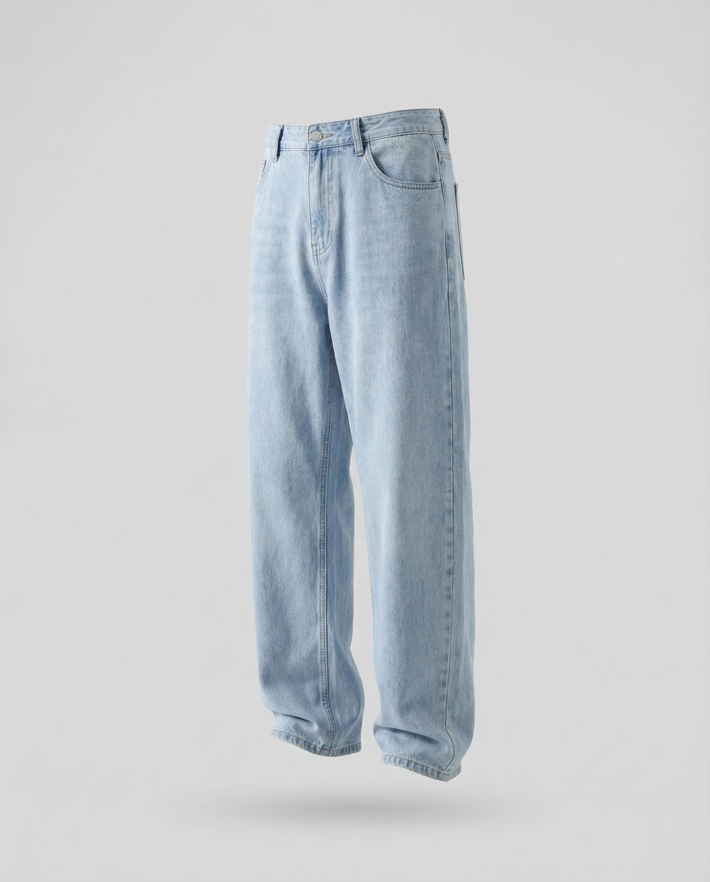 Unisex Denim Balloon Pants