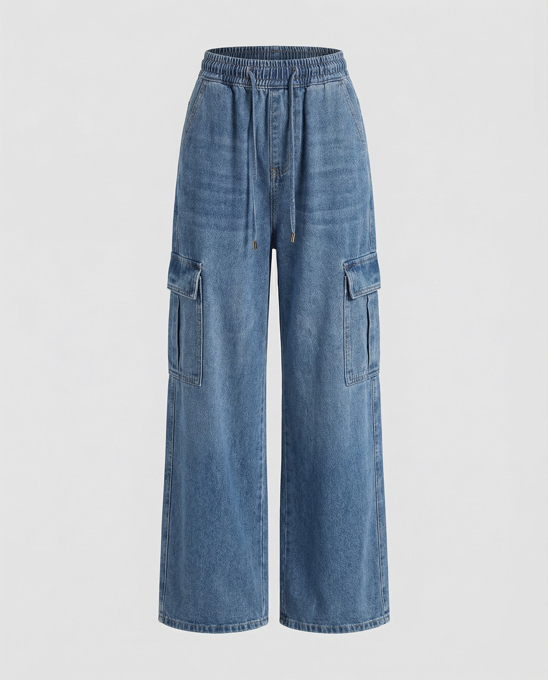 Women's Extra Wide Utility Denim Pants