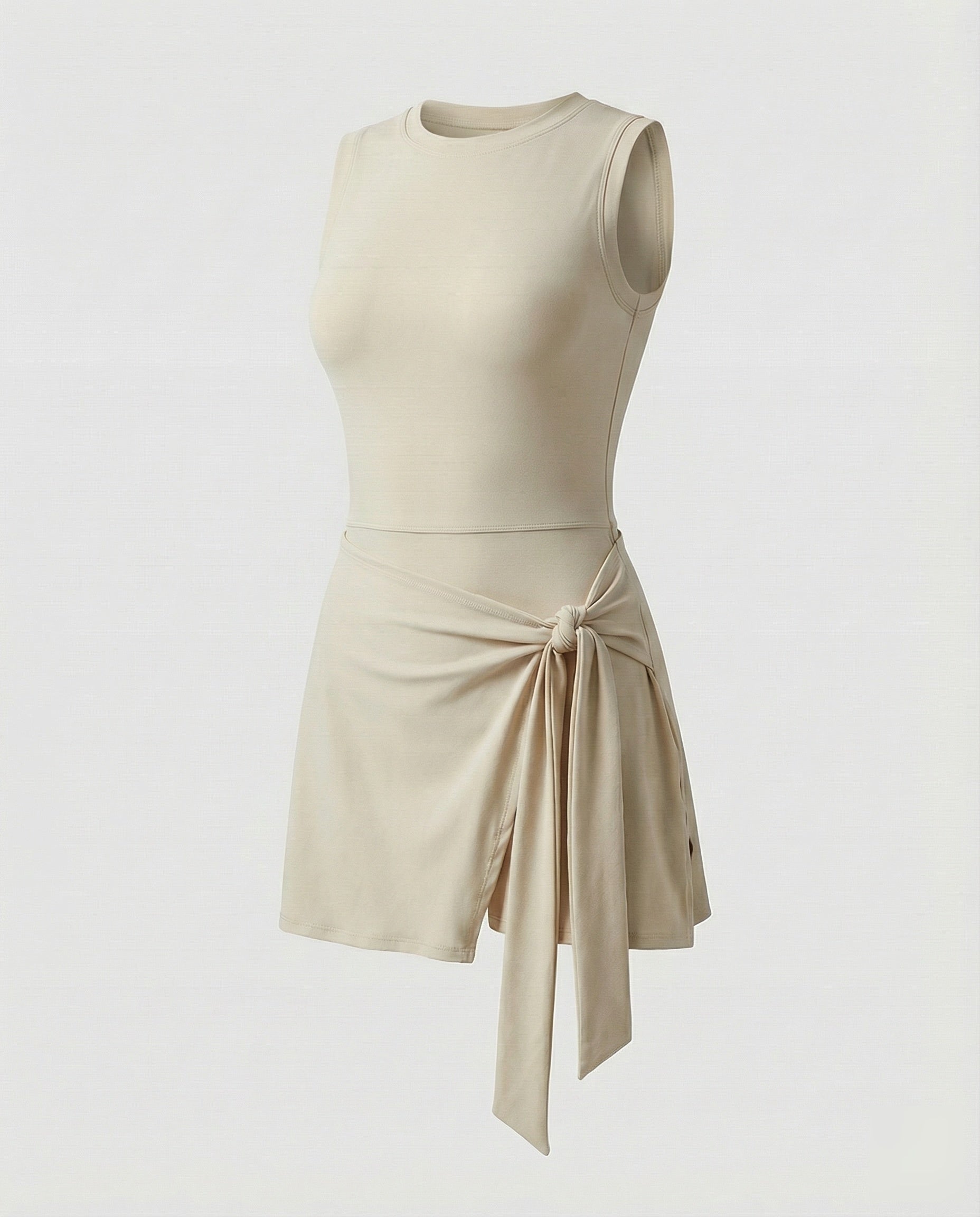 Women's Sporty Integrated Inner Shorts Skort Dress
