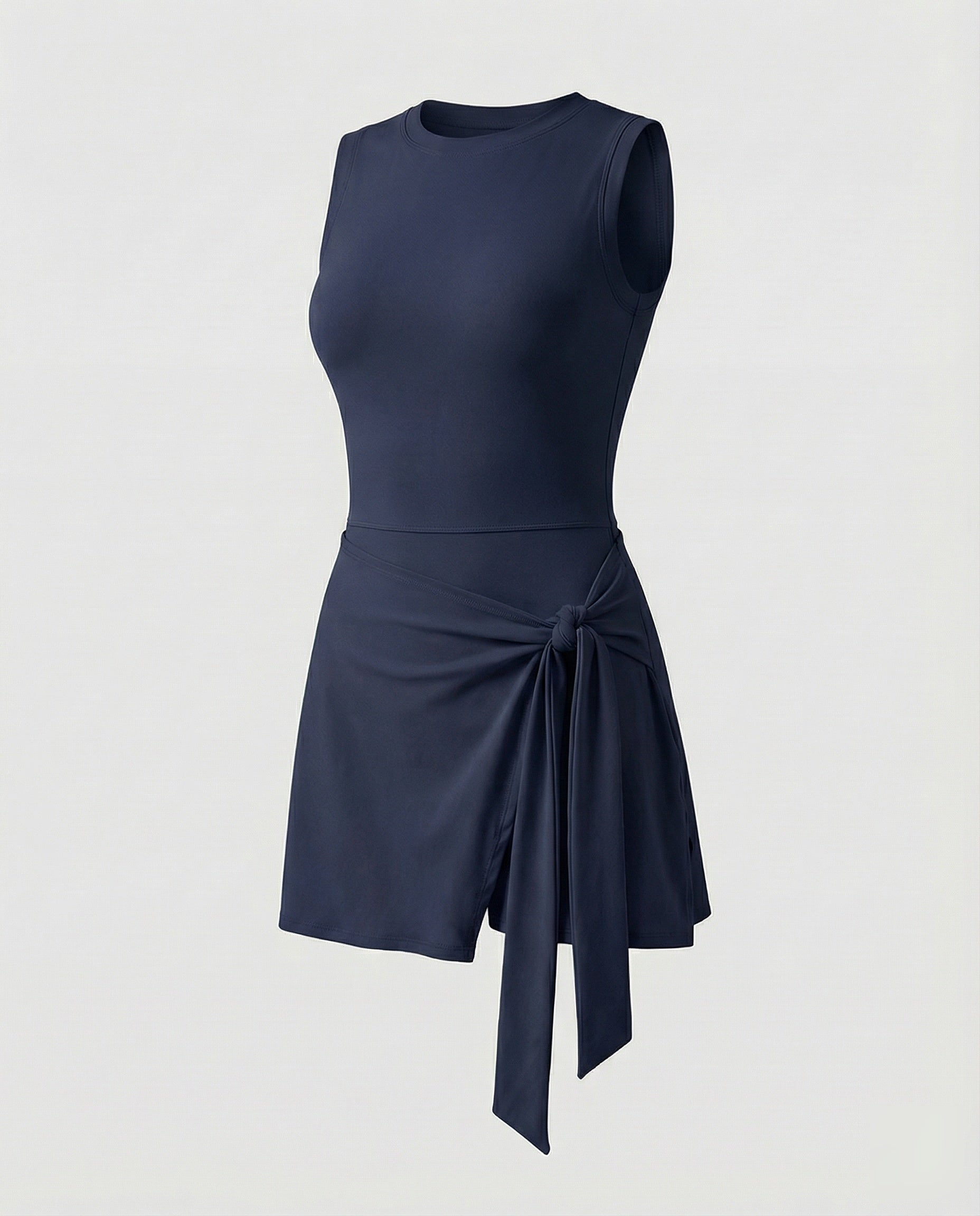 Women's Sporty Integrated Inner Shorts Skort Dress