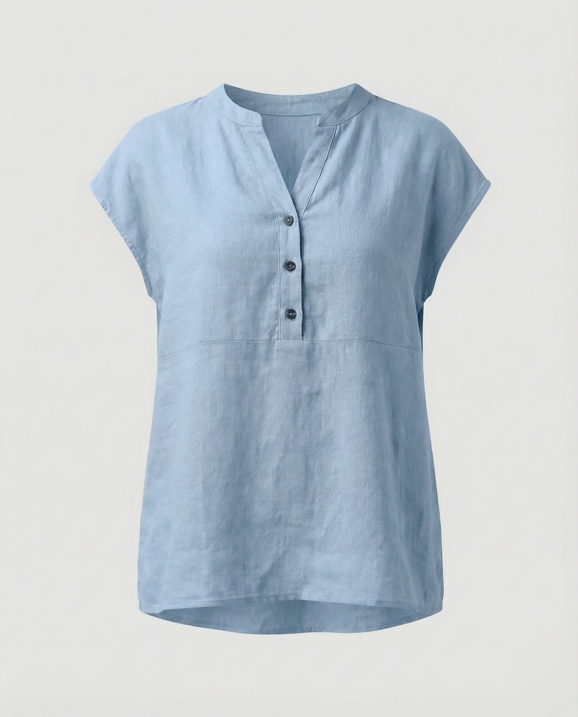 Women's Sleeveless Linen Blouse Tunic