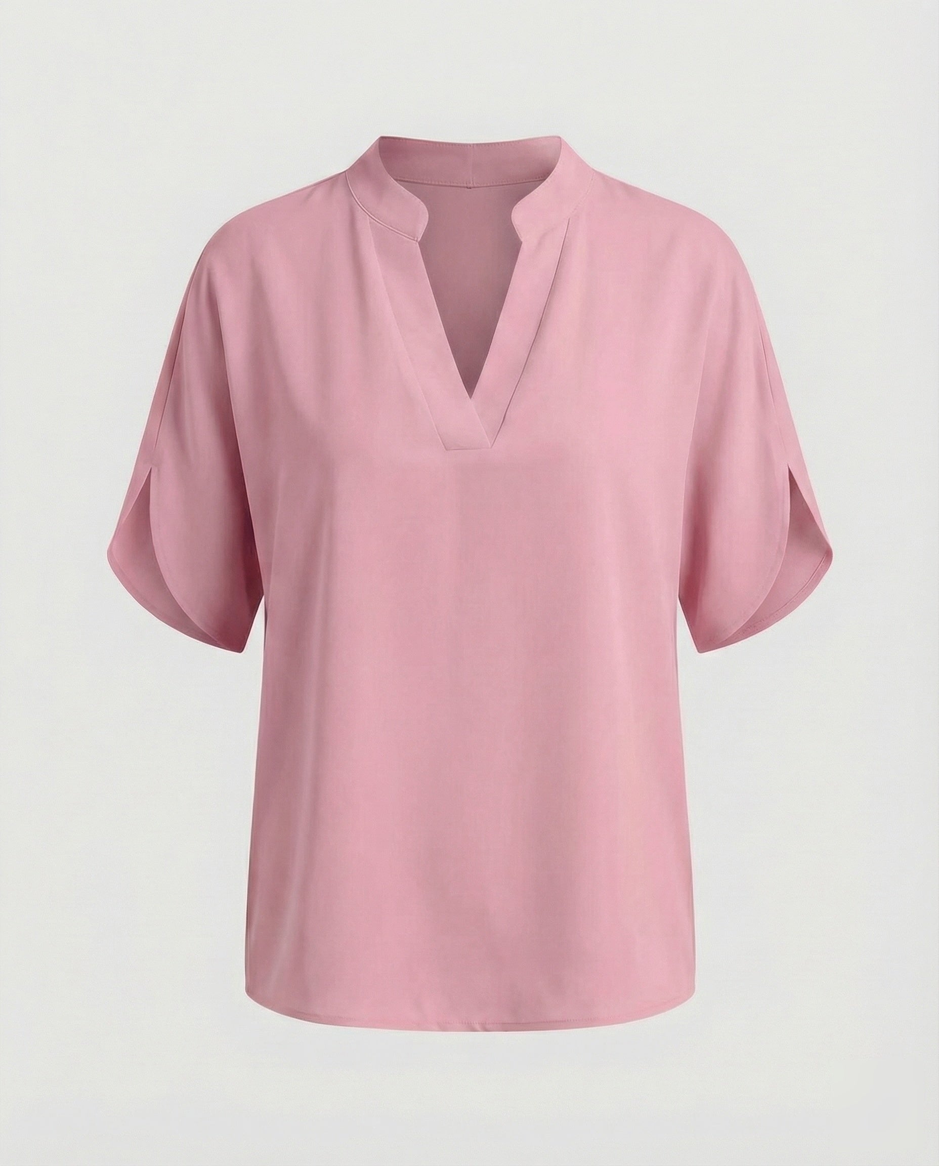 Women's Silk Look Batwing Sleeve Blouse Top