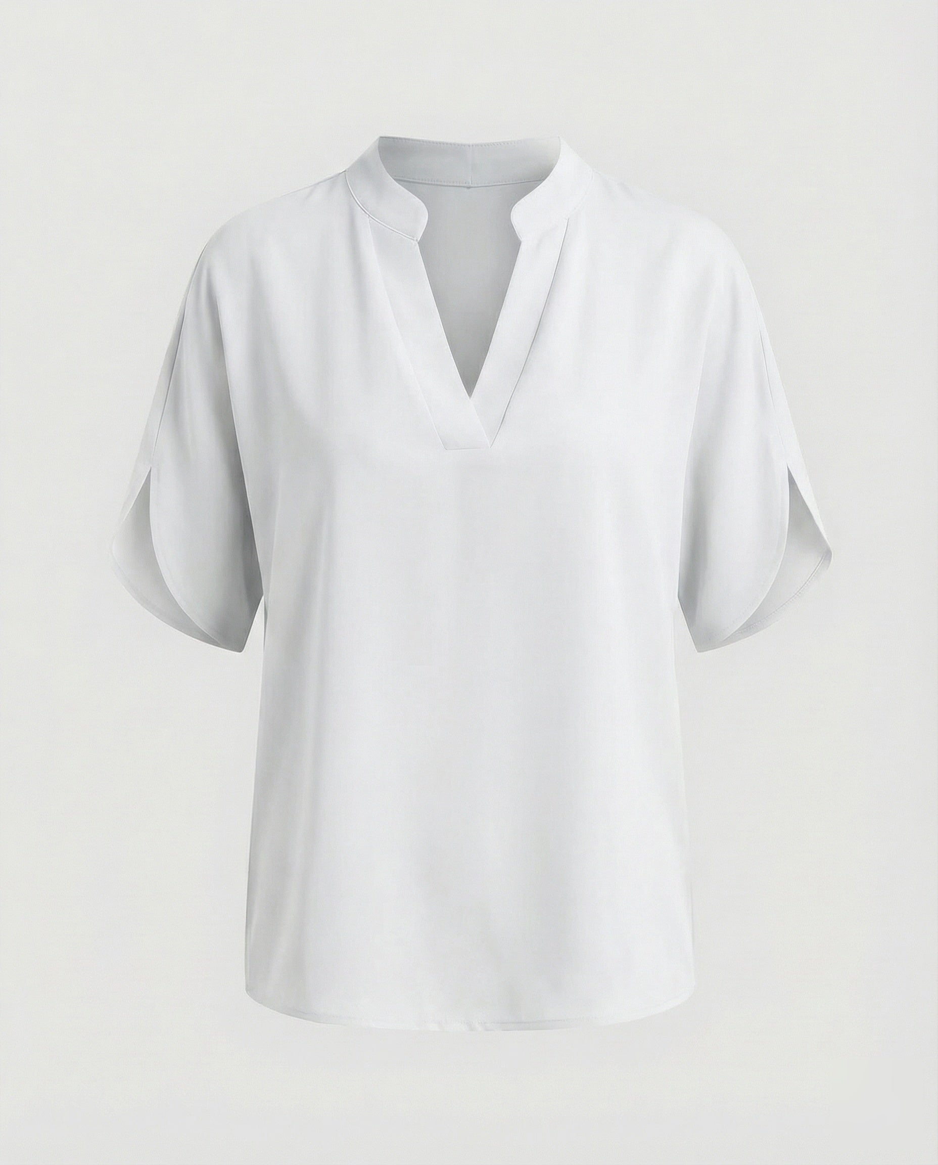 Women's Silk Look Batwing Sleeve Blouse Top