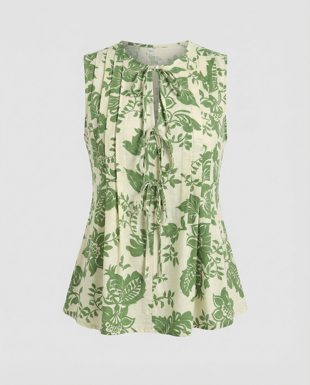 Women's Decorative A-Line Cotton Blouse Top