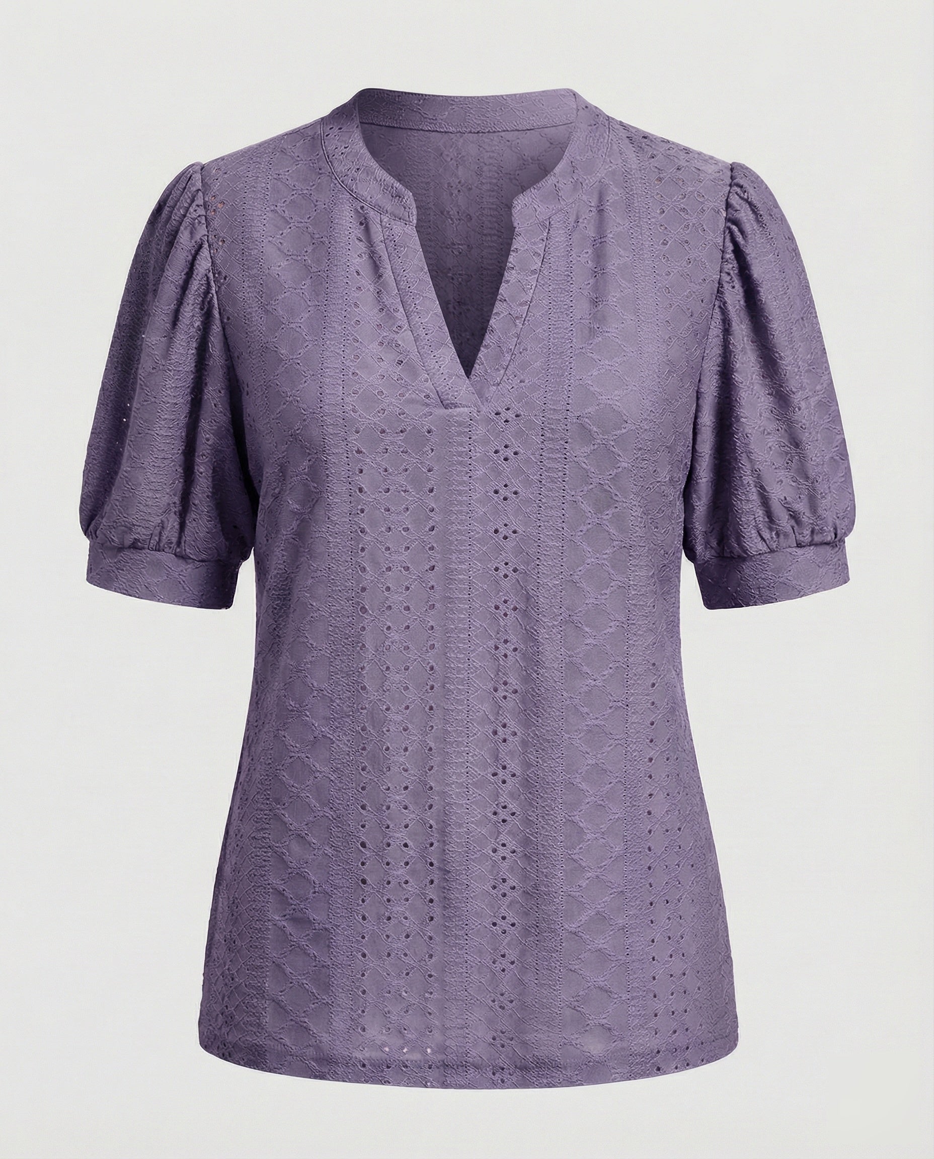 Women's Light Lace Embroidery Blouse Top