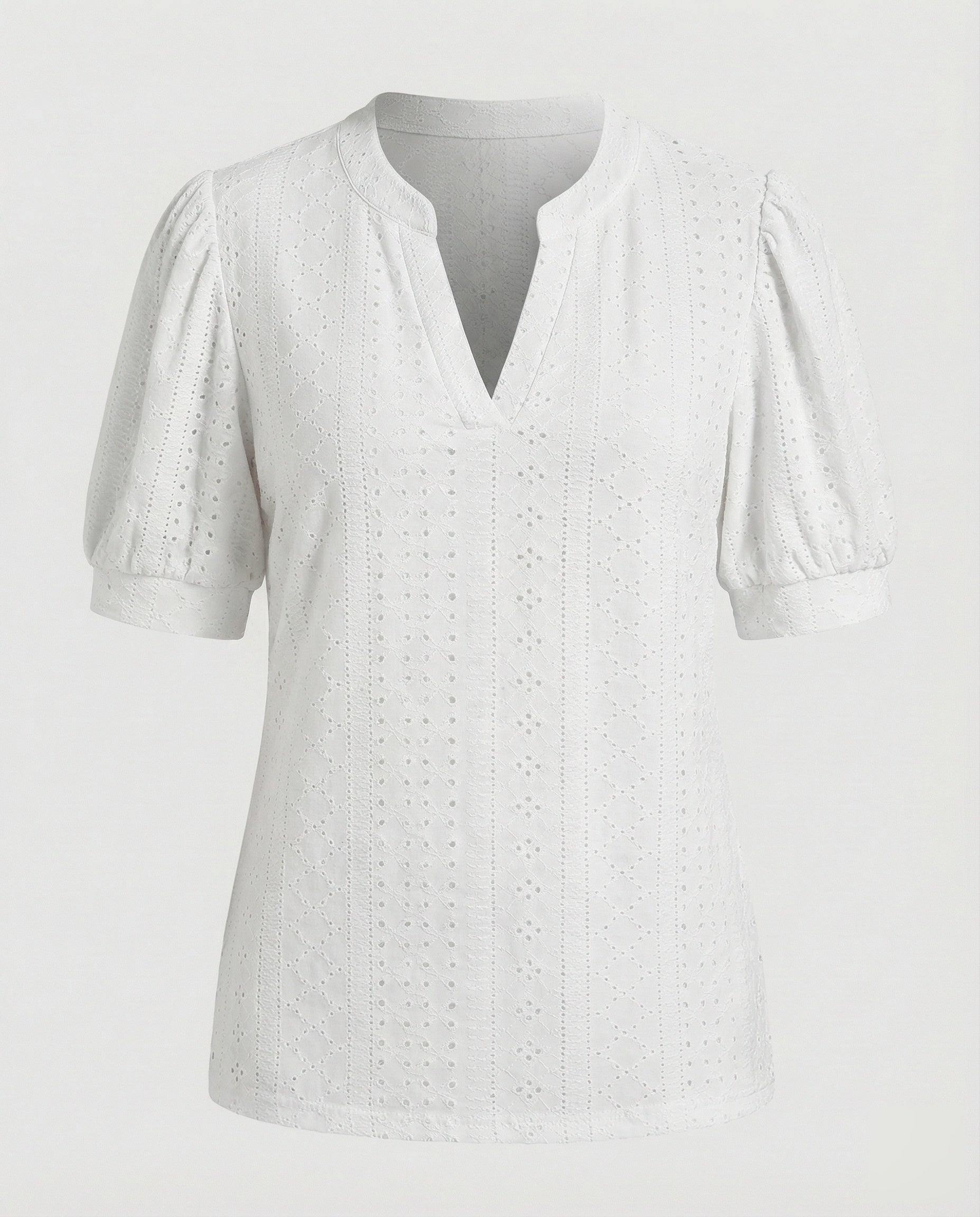 Women's Light Lace Embroidery Blouse Top