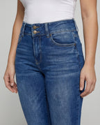 Women's Shaping Bootcut Cut Denim Bootcut Jeans - Close-Up Detail