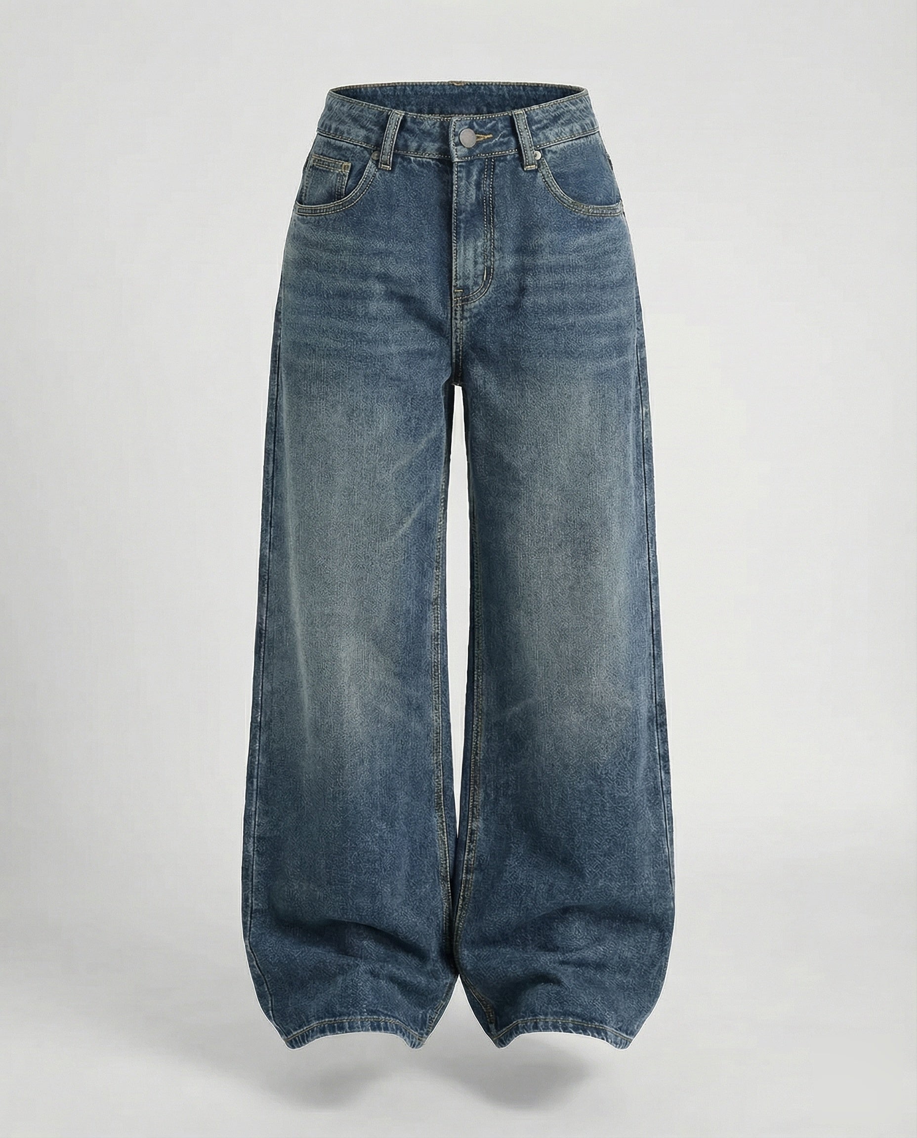 Women's Retro Flare Cut Denim Flare Jeans