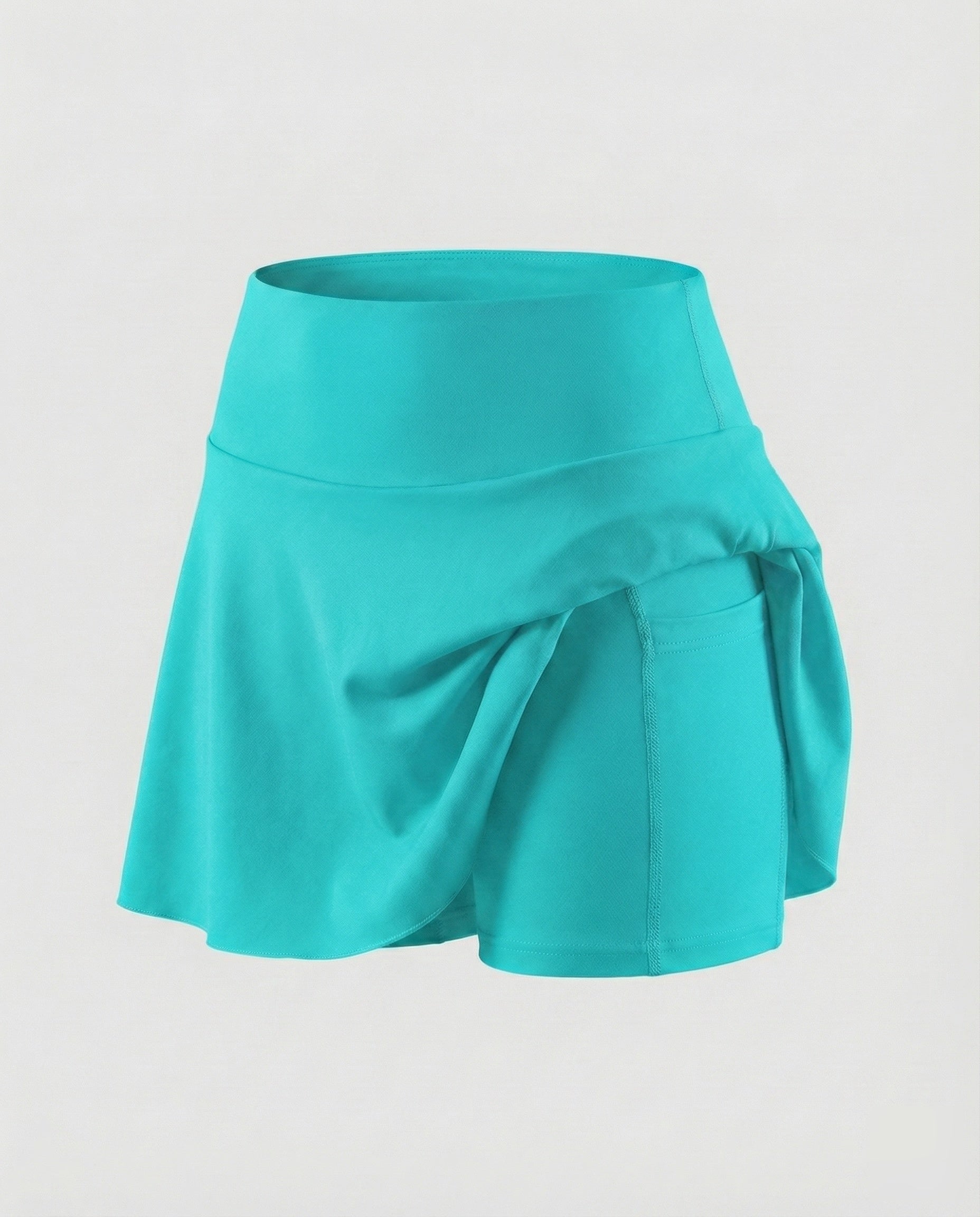 Women's Functional Phone Bag Functional Material Tennis Skort