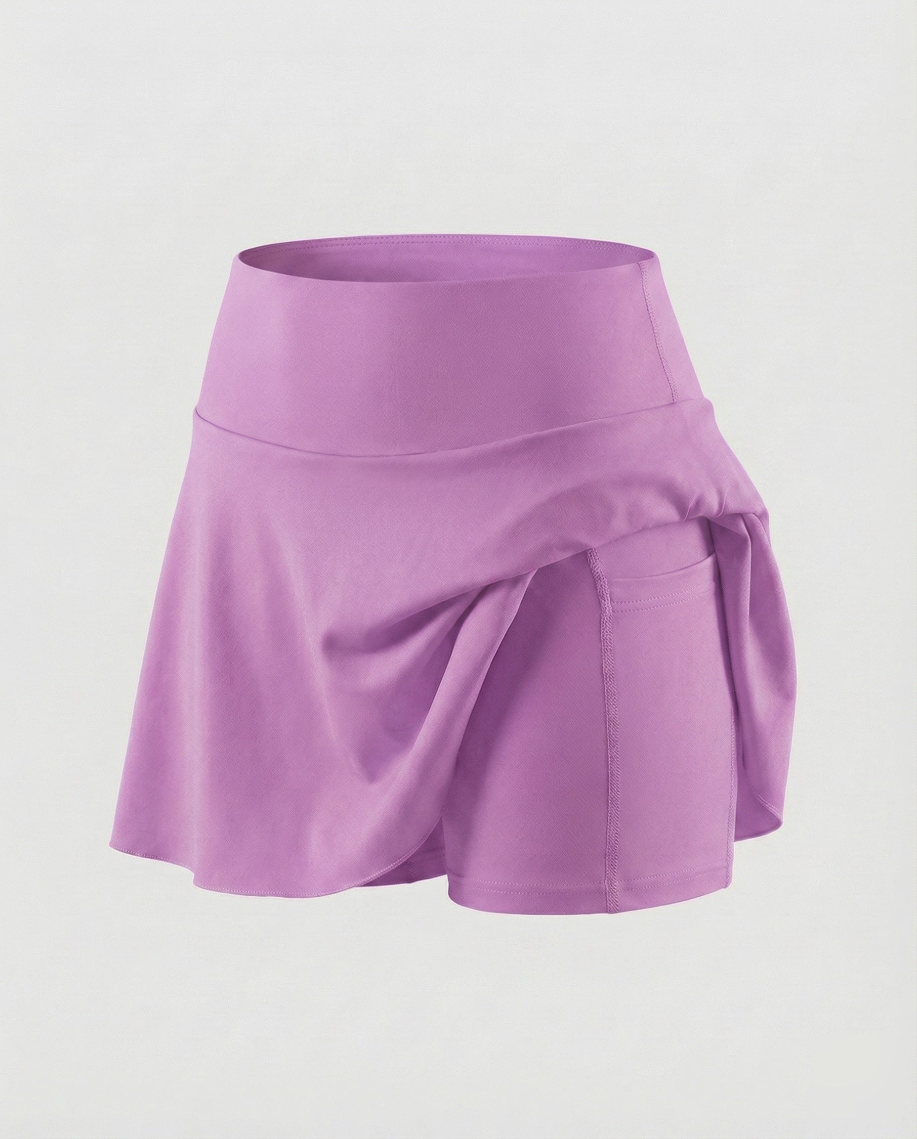 Women's Functional Phone Bag Functional Material Tennis Skort