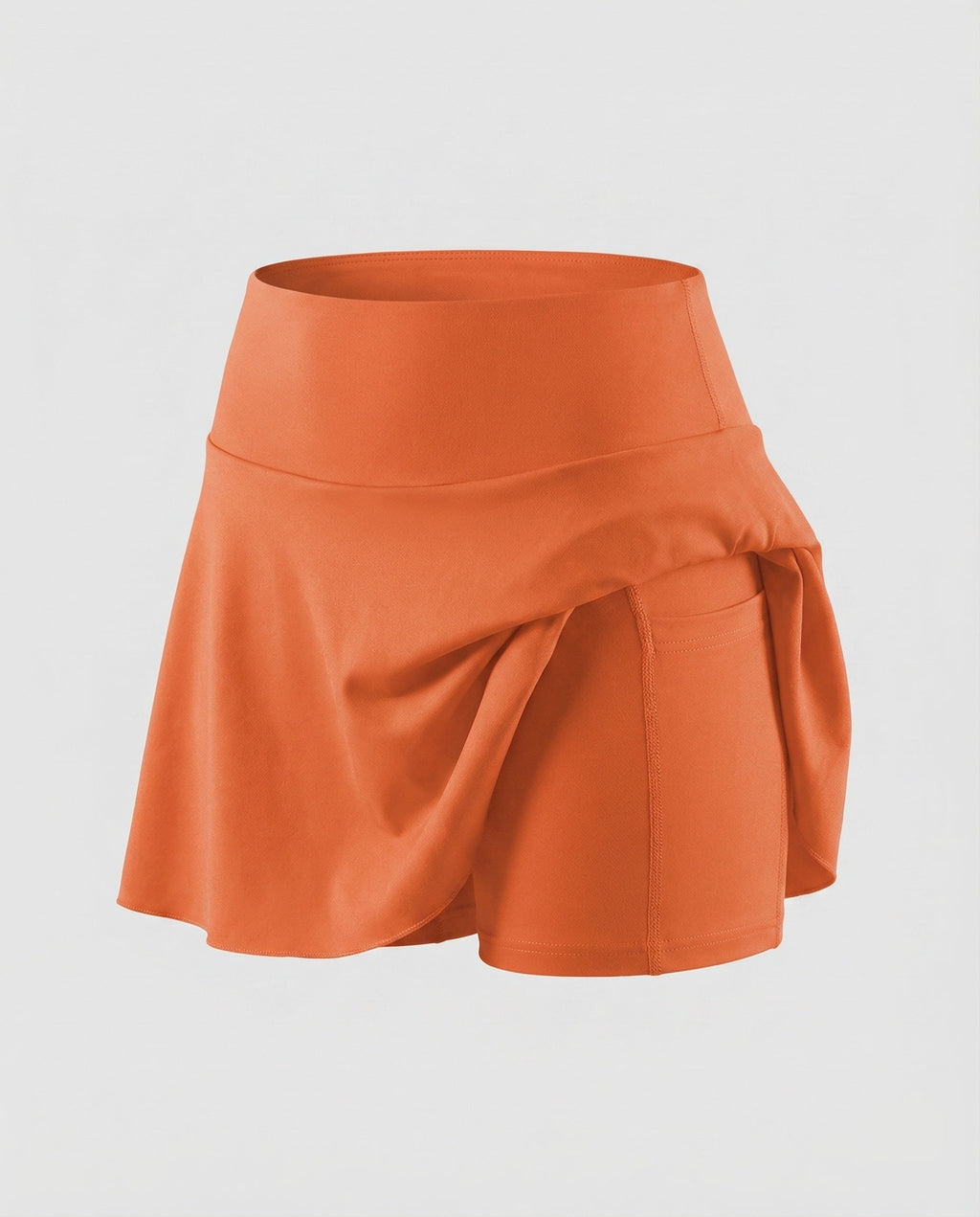 Women's Functional Phone Bag Functional Material Tennis Skort