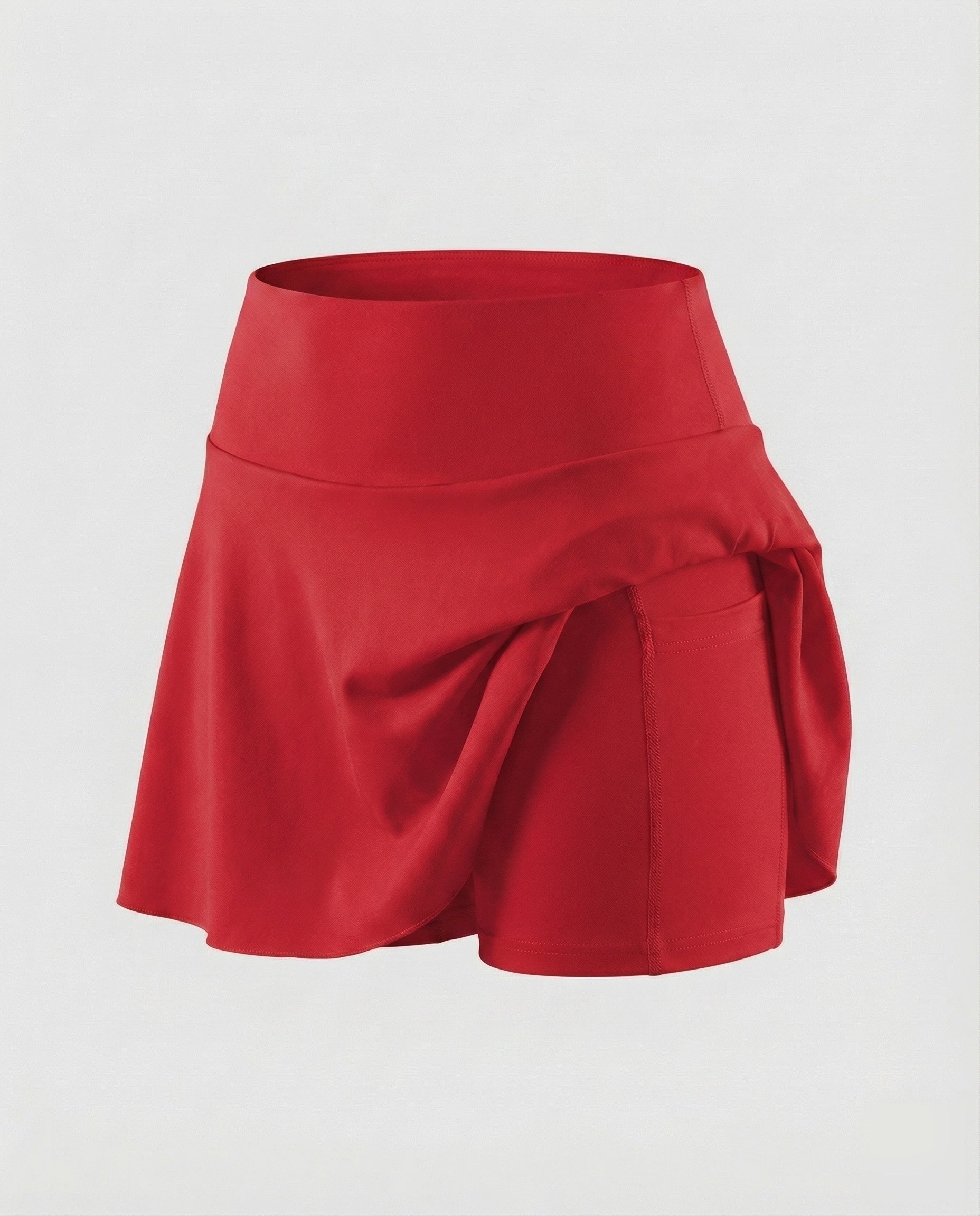 Women's Functional Phone Bag Functional Material Tennis Skort
