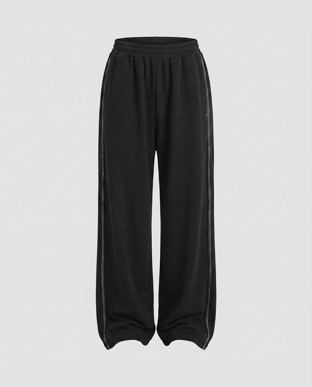 Women's Sporty Contrast Stitch Sweat Sweatpants