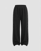 Women's Sporty Contrast Stitch Sweat Sweatpants