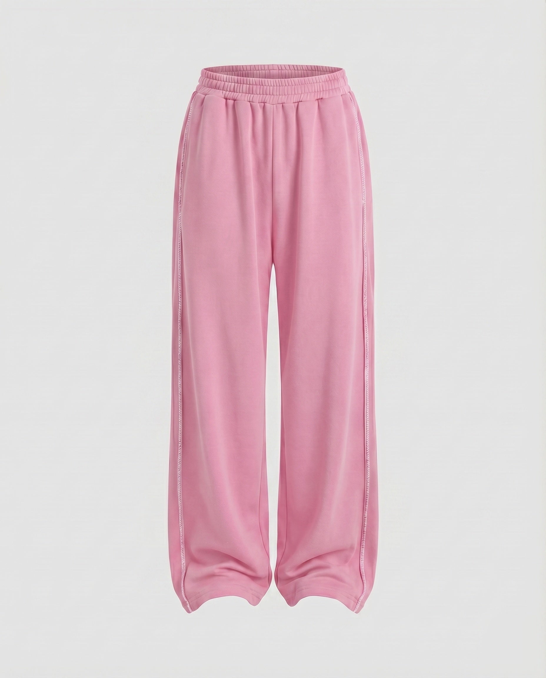 Women's Sporty Contrast Stitch Sweat Sweatpants