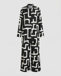Women's Graphic Graphic Pattern Blended Fabric Long Blouse-Pants Set