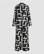 Women's Graphic Graphic Pattern Blended Fabric Long Blouse-Pants Set
