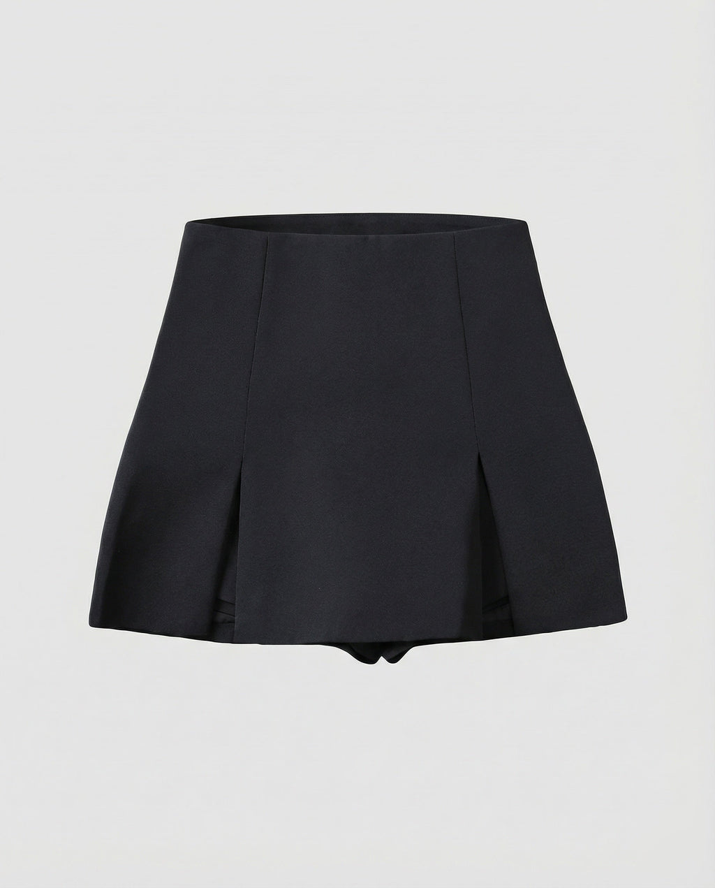 Women's Simple Waist-Fitting Comfort Band Stretch Purist Skort