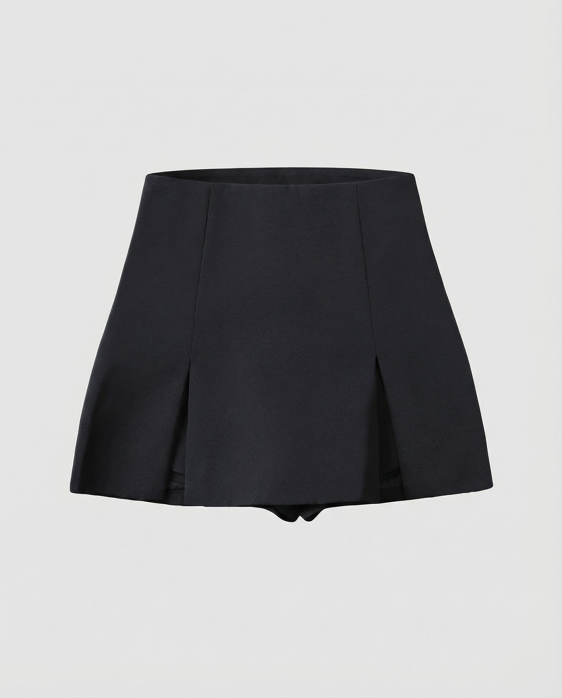 Women's Simple Waist-Fitting Comfort Band Stretch Purist Skort