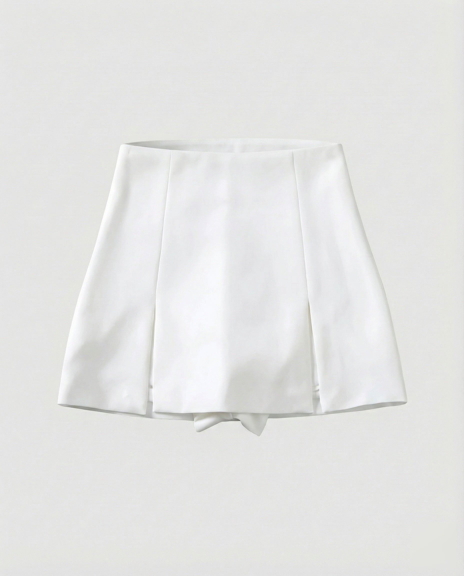 Women's Simple Waist-Fitting Comfort Band Stretch Purist Skort