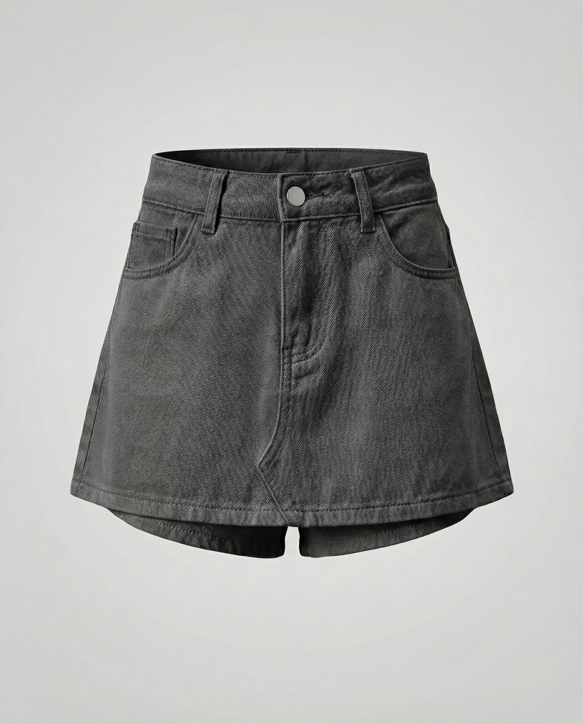 Women's Urban Integrated Stretch-Short Denim Denim Skort