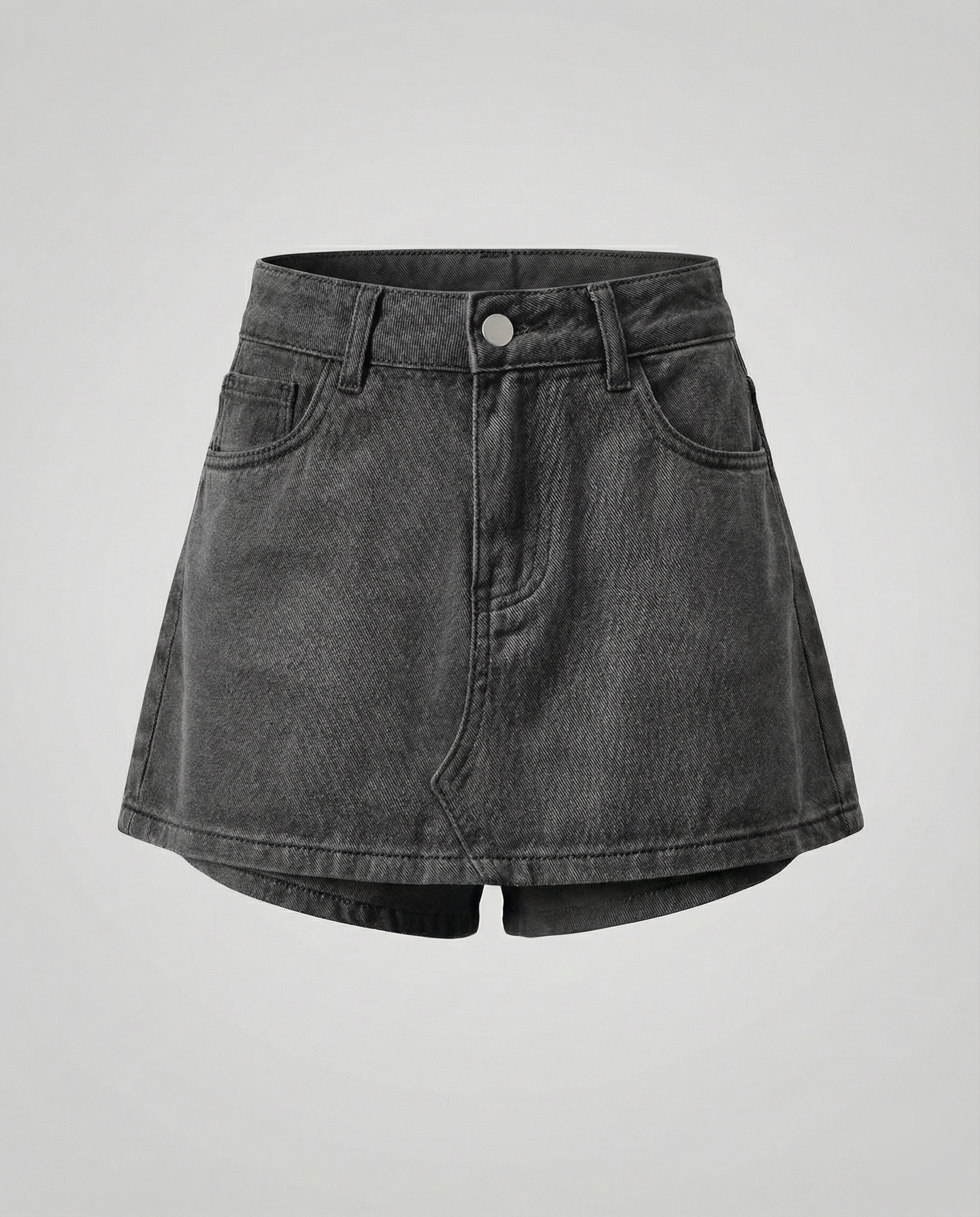 Women's Urban Integrated Stretch-Short Denim Denim Skort
