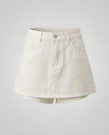 Women's Urban Integrated Stretch-Short Denim Denim Skort