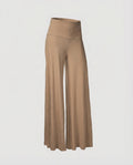 Women's Palazzo Pants High Cuff Wide Leg Flowing