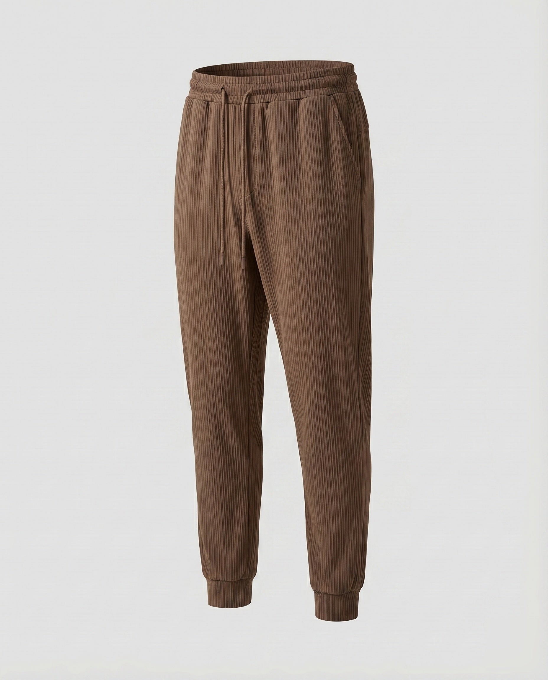 Unisex Sweatpants High Waist Ankle Cuffs Casual