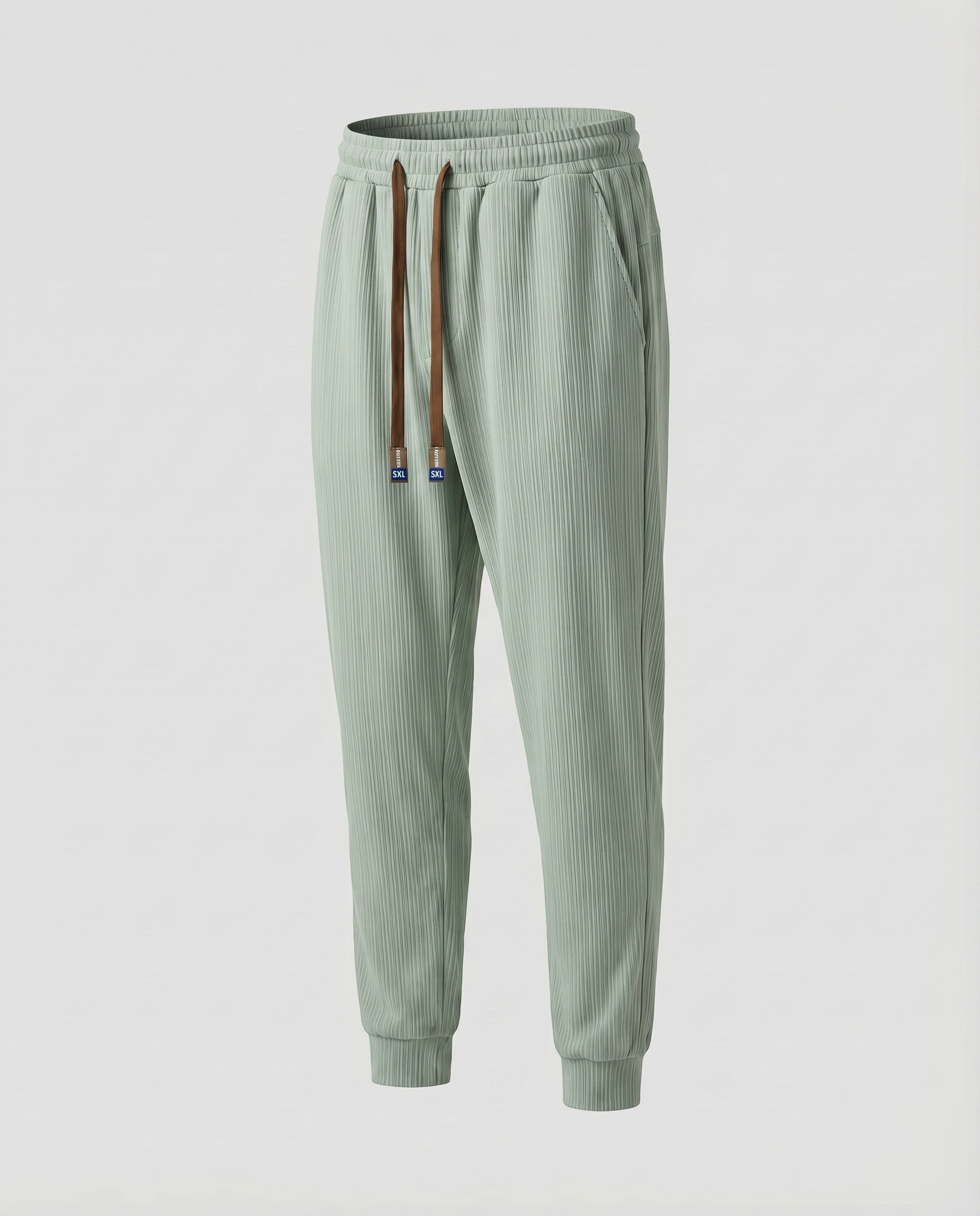 Unisex Sweatpants High Waist Ankle Cuffs Casual