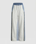 Women's Casual Sports Pants with Side Stripes