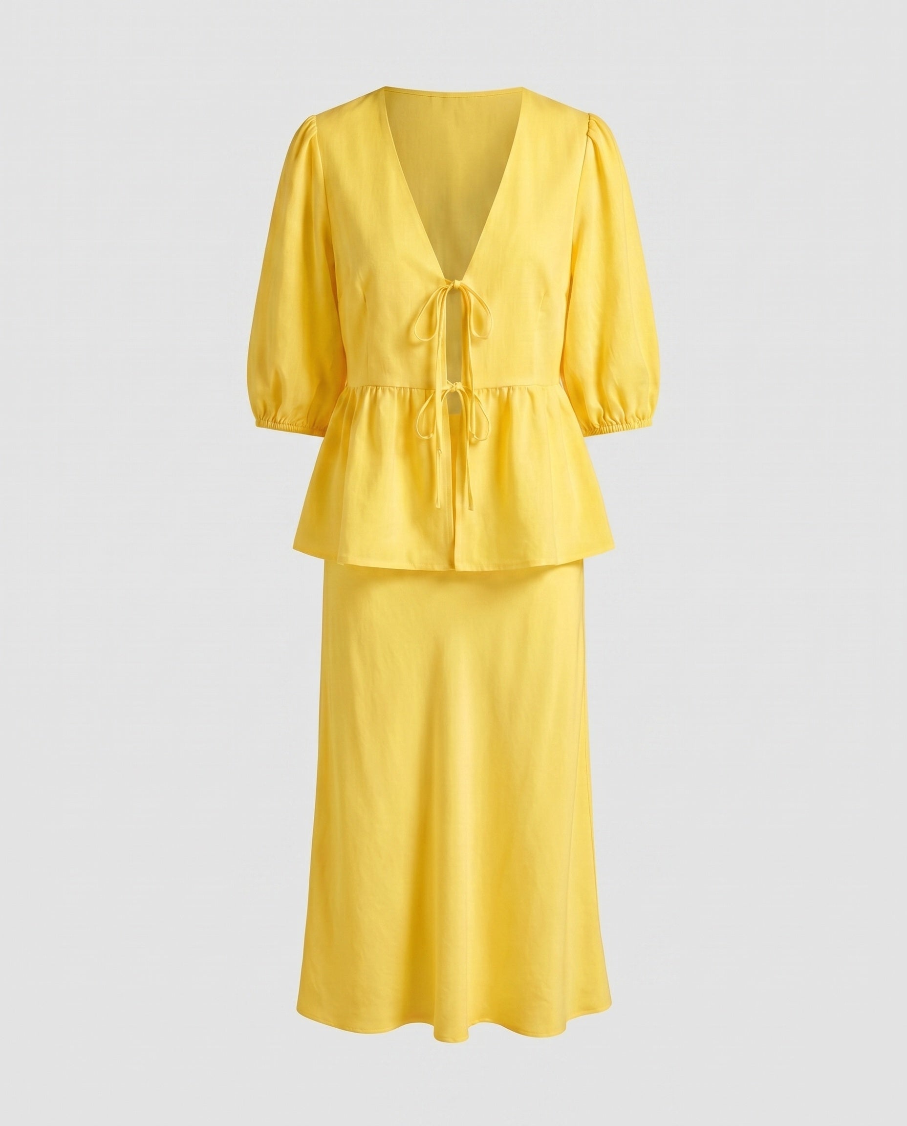 Women's Blouse-Tunic with Deep Back View