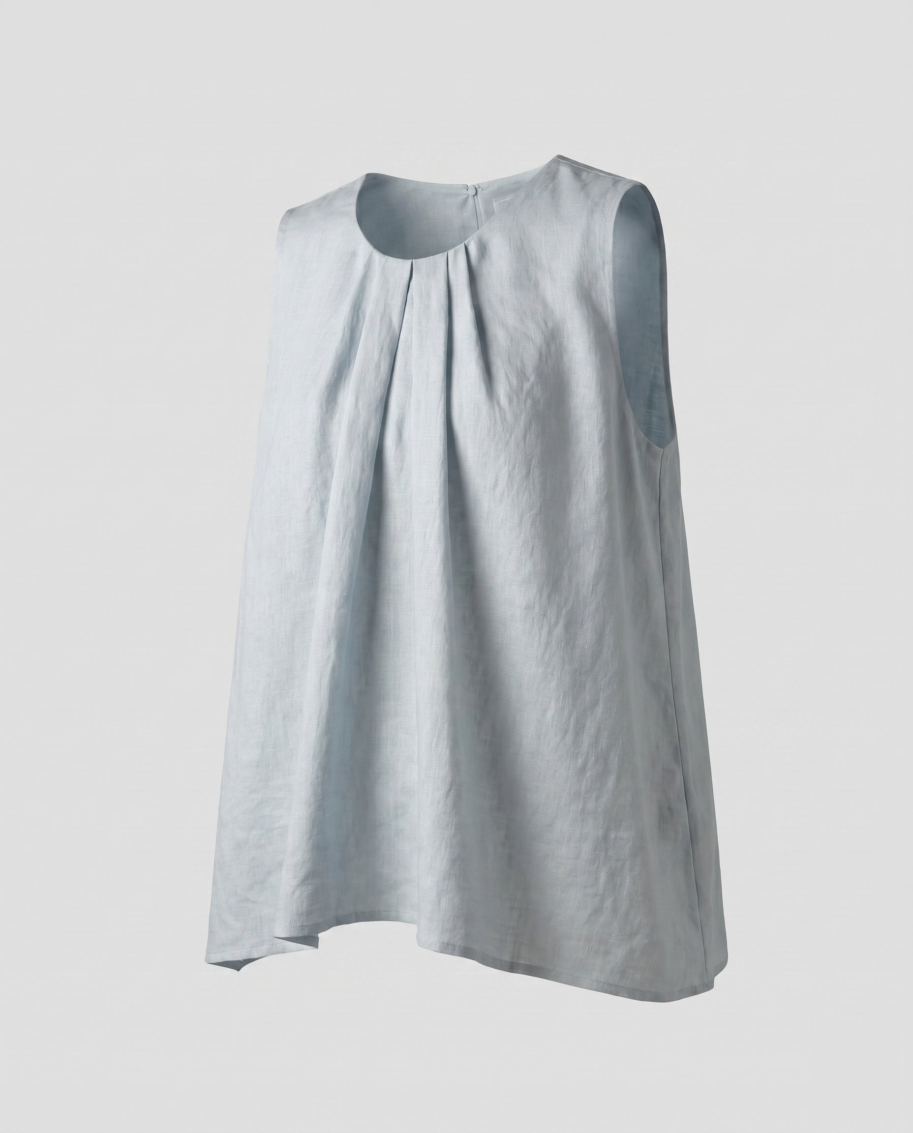 Women's Airy Blouse Shirt with Fine Ruffle Details