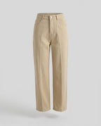 Women's Wide High-Waist Pants made of High-Quality Material