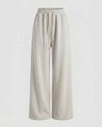 Women's Wide Lounge Jog Pants made of Soft Sweat Quality